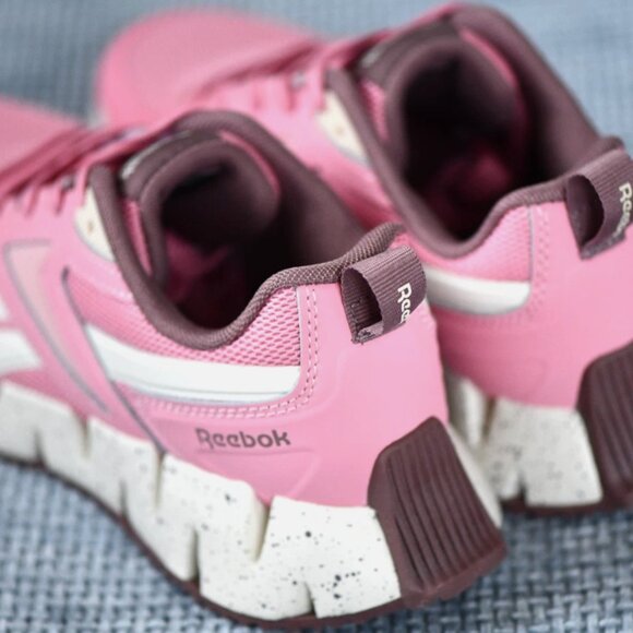 NEW Size: 7 Women | Reebok Floatzig Running Shoes, Color: Pink/Warm Beige - Picture 10 of 15